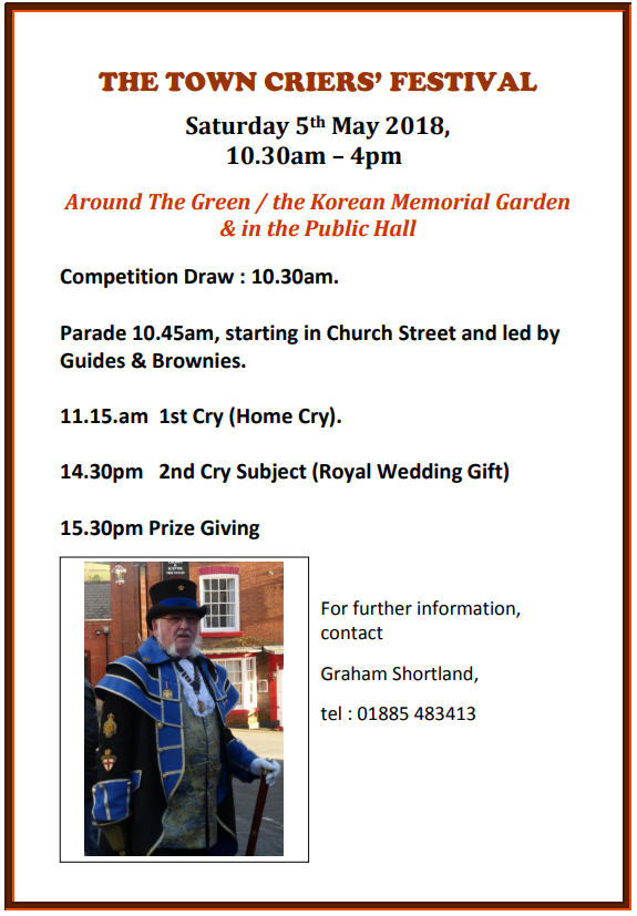 Town Criers Festival